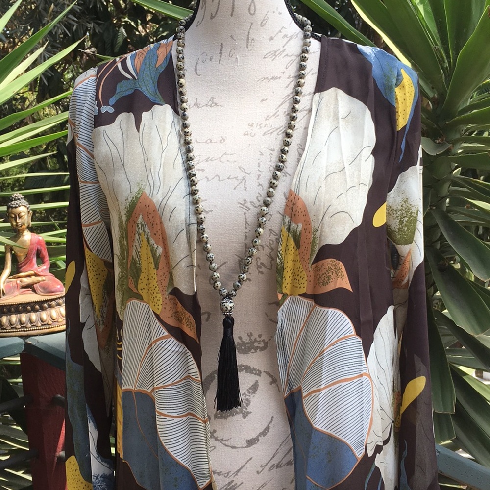 New! Floral K I M O N O - Picture 3 of 8